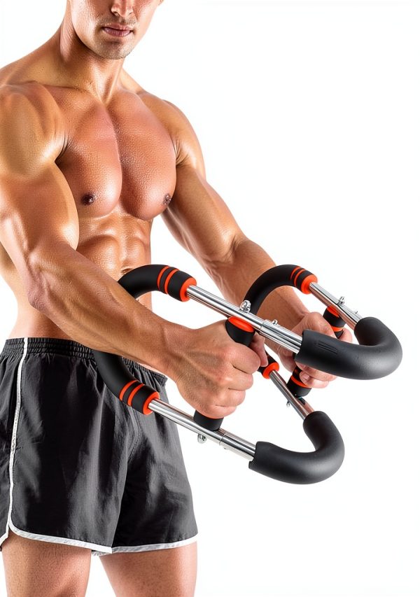 LuxUltra Arm Trainer Grip Strengthener Adjustable Resistance-8