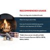 Rutland Creosote Remover Log Unscented Fireplace Cleaner-4