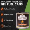 Superior Trading Co Gel Fuel Cans Real Flame Tabletop-4
