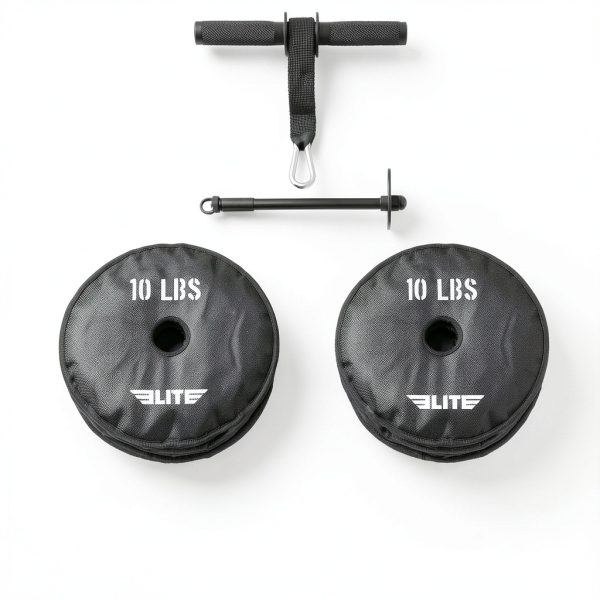 Elite Sports Forearm Strengthener Black Steel Home Gym-3