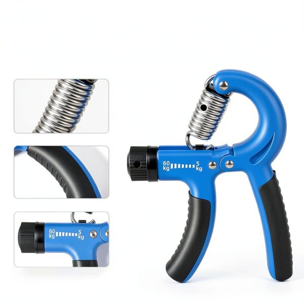 KIMCHUL Twister Arm Trainer Grip Strengthener Blue Stainless-6