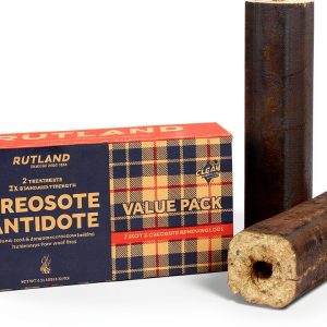 Rutland Creosote Remover Log Unscented Fireplace Cleaner-0