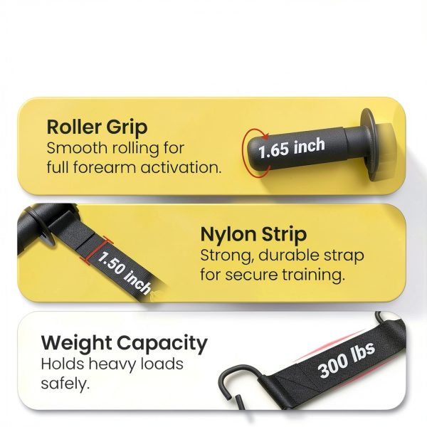 WristCraft Black Matte Wrist Strengthener Manual Grip-4