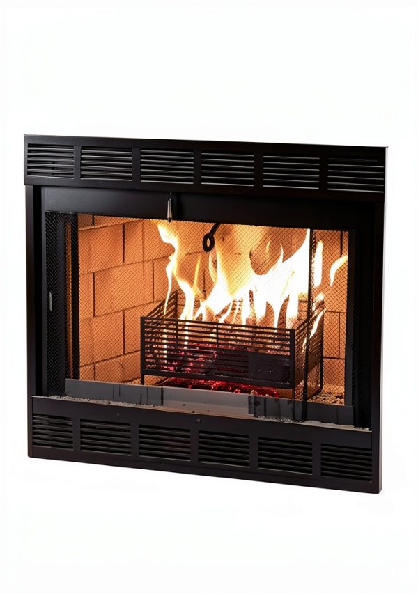 Metal Pellet Basket Wood Stove Heating Cost Effective-2