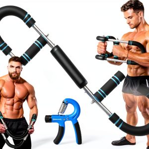 KIMCHUL Twister Arm Trainer Grip Strengthener Blue Stainless-0