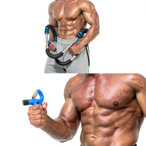 KIMCHUL Twister Arm Trainer Grip Strengthener Blue Stainless-4