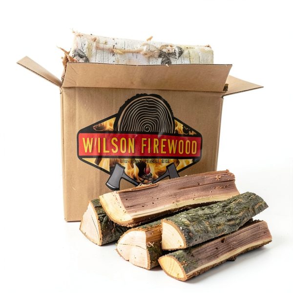 Wilson Firewood Box Kiln Dried Wood for Fireplaces Cooking-1