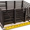 Metal Pellet Basket Wood Stove Heating Cost Effective-1