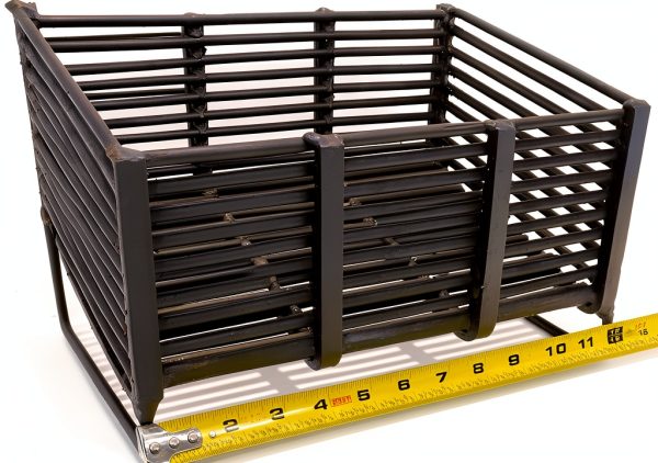 Metal Pellet Basket Wood Stove Heating Cost Effective-1