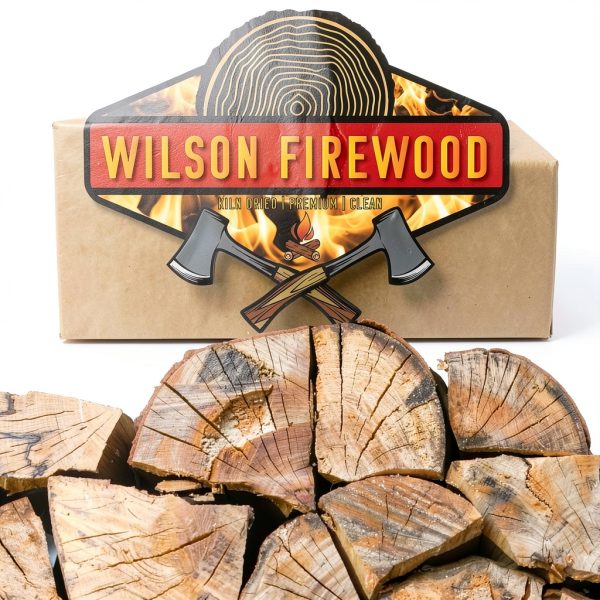 Wilson Firewood Box Kiln Dried Wood for Fireplaces Cooking-0