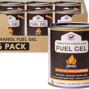 Superior Trading Co Gel Fuel Cans Real Flame Tabletop-0