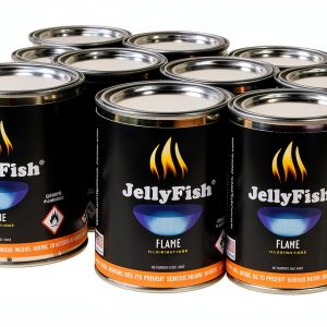 JellyFish Flame Gel Fuel Clean Burning Ethanol Fireplace-0