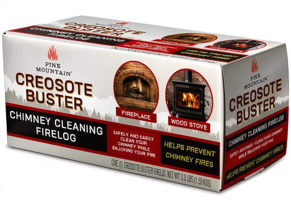 Jarden Creosote Buster Firelog Chimney Cleaning Safety-0