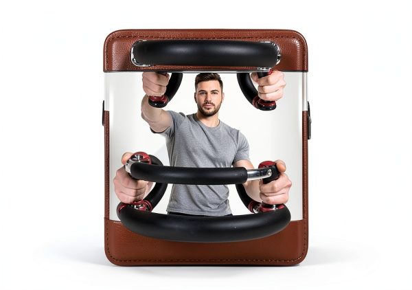 LuxUltra Arm Trainer Grip Strengthener Adjustable Resistance-7