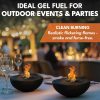 Superior Trading Co Gel Fuel Cans Real Flame Tabletop-2