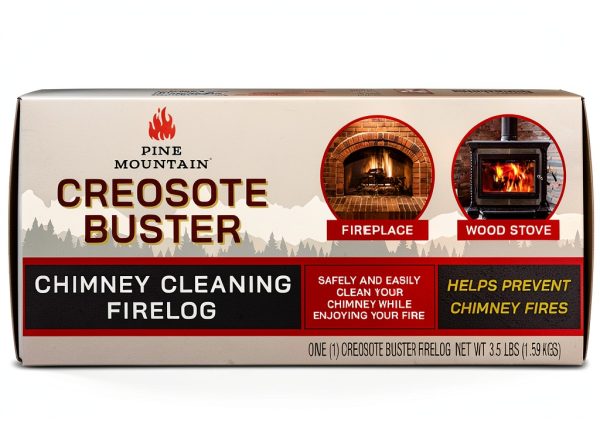 Jarden Creosote Buster Firelog Chimney Cleaning Safety-1