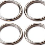 IWC Chrome Wheel Trim Ring 15in ABS Automotive-0