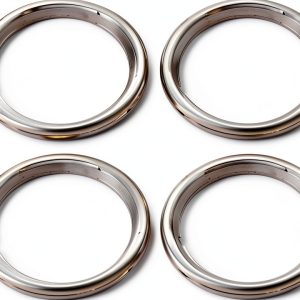 IWC Chrome Wheel Trim Ring 15in ABS Automotive-0