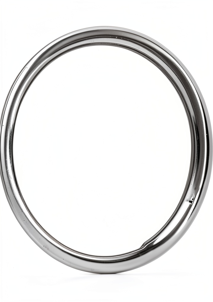 Coker Tire Trim Ring installed on a vehicle wheel