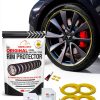 Rimblades Wheel Rim Protector 24in Yellow-0