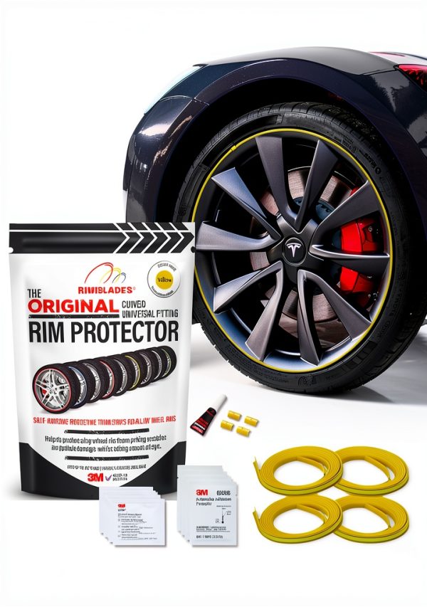 Rimblades Wheel Rim Protector 24in Yellow-0