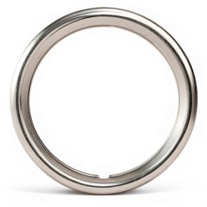 United Pacific Wheel Side Ring 15in Stainless Rim-0