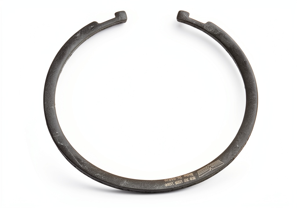 Dorman wheel bearing retaining ring installed in a vehicle hub