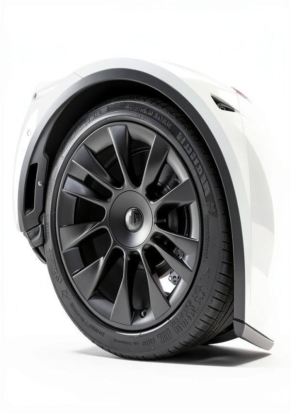 BASENOR Tesla Model Y 20" Rim Guard Snap-On Wheel Protector Juniper-1