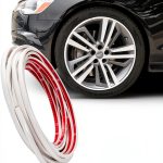 Rim Guard Trim TRUE LINE Automotive L-Shaped Universal Kit-0