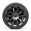 TNIRV Wheel Rim Protector Matte Black 20in for Tesla Model Y-0