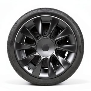 TNIRV Wheel Rim Protector Matte Black 20in for Tesla Model Y-0
