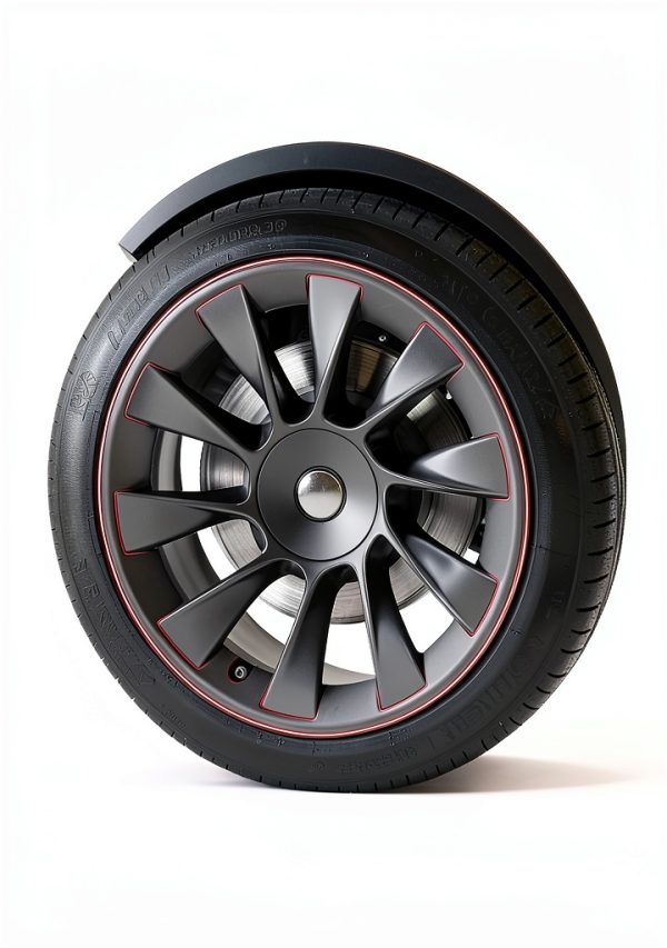 BASENOR Tesla Model Y 20" Rim Guard Snap-On Wheel Protector Juniper-3