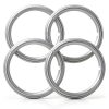 Chrome Rim Trim Ring Set 15in Brighter Design Snap‑On Universal Fit-0