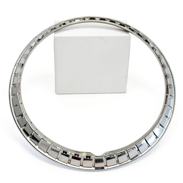 Elite Auto Chrome 14 Inch Chrome Wheel Trim Ring Universal Fit-2