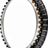 Wheel Trim Ring JEGS Stainless Steel Chrome Plated 14x7 Fit-4