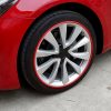 LenTLy Car Tire Rim Protector 16-20 Inch Set Yellow Red White-4