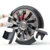 RAYLUXE Tesla Model Y 21 inch Matte Black Wheel Guard Set 4 Piece-8