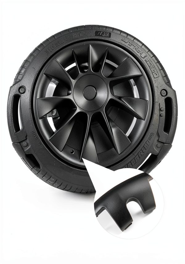 BASENOR Tesla Model Y 20" Rim Guard Snap-On Wheel Protector Juniper-4