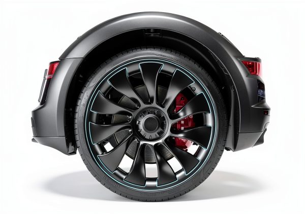 Lumlazni Tesla Model Y Wheel Trim 21 Inch Self Adhesive 4 Pack-2
