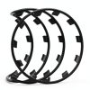 RAYLUXE Tesla Model Y 21 inch Matte Black Wheel Guard Set 4 Piece-5