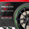 RimSavers Wheel Rim Protector Powder Coated Plastic Yellow Green-0