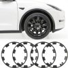 BASENOR Tesla Model Y 20" Rim Guard Snap-On Wheel Protector Juniper-0