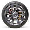 RAYLUXE Tesla Model Y 21 inch Matte Black Wheel Guard Set 4 Piece-1