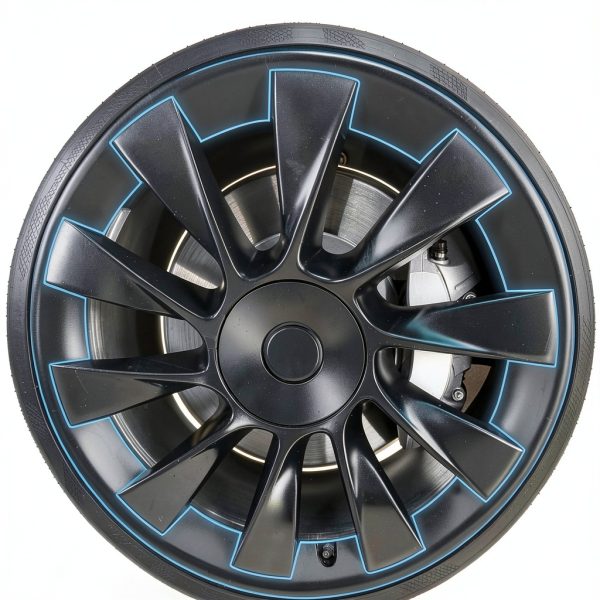 TNIRV Wheel Rim Protector Matte Black 20in for Tesla Model Y-2