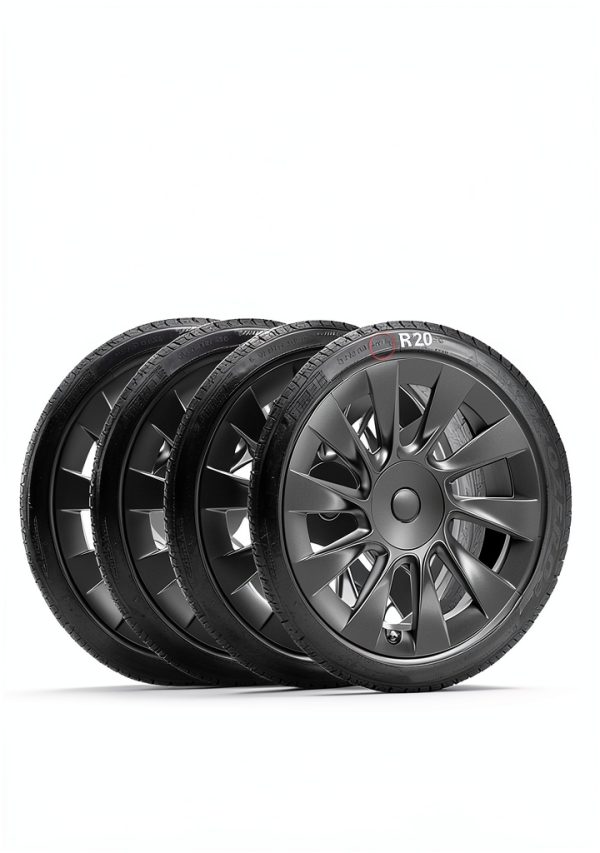 BASENOR Tesla Model Y 20" Rim Guard Snap-On Wheel Protector Juniper-2