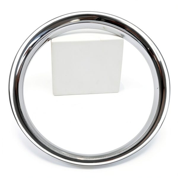 Elite Auto Chrome 14 Inch Chrome Wheel Trim Ring Universal Fit-1
