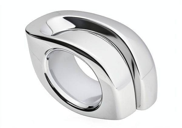 Elite Auto Chrome 14 Inch Chrome Wheel Trim Ring Universal Fit-5