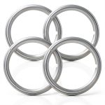 15 Inch Chrome Wheel Trim Ring Elite Auto Chrome Universal Fit-0