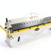 Shop Fox M1118 48" Heavy Duty Pan & Box Brake with Steel Fingers-1