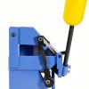 Erie Tools Heavy-Duty 24" Pan and Box Brake w Adjustable Fingers 16-Gauge Steel/Aluminum Capacity 0–135° Bend Range Bench Mount Sheet Metal Brake for Fabrication and Bending-2